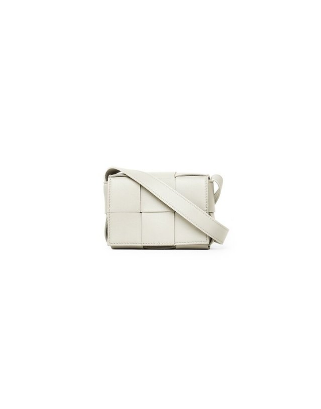 보테가 베네타 [명품] 보테가베네타 666688 VMAY1 9009 여성 크로스백 아이보리 착용컷