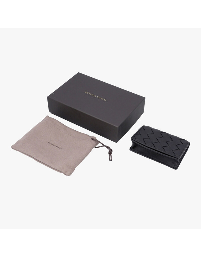 보테가 베네타 [명품] 814657 V3US3 8803 공용 카드지갑 네이비 착용컷