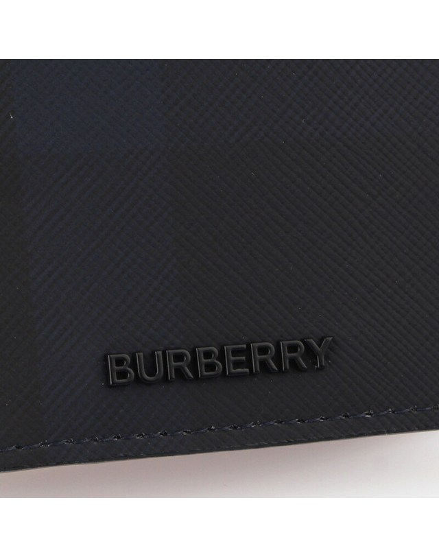 버버리 [명품]BURBERRY 체크 남성 장지갑 8073281 8073281 BLACK 착용컷