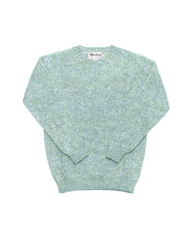 [할리오브스코틀랜드 HARLEY OF SCOTLAND] M3834 7 SHAGGY SEAGLASS 남성 니트