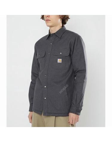 칼하트 RELAXED FIT FLANNEL SHERPALINED SHIRT JAC 105939CRH 릴랙스 핏 플란넬 셰르파 라인드 셔츠 자켓
