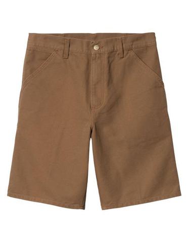 26SS 칼하트 WIP 싱글 니 쇼츠 I027942 HZ02 HAMILTON BROWN DOM