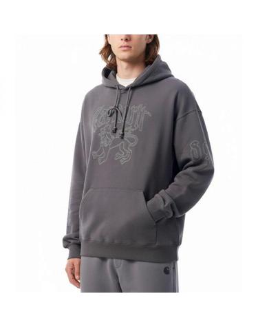 칼하트 윔 Hooded Hackwork Sweatshirt I035641 3EGXX 해크워크 후디 스웻셔츠