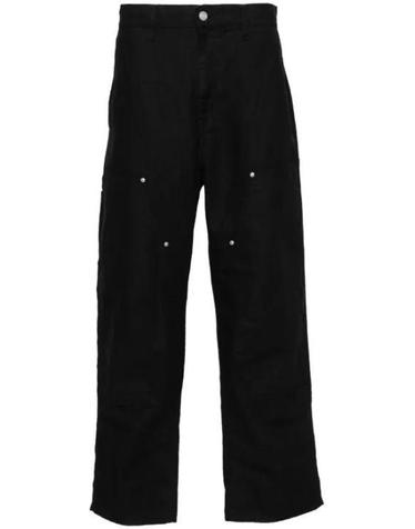 칼하트 WIP 디어본 캔버스 더블 니 팬츠 I031501 890230 BLACK DOM