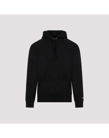 26FW 칼하트 WIP 체이스 후드 티셔츠 I033661 00FXX BLACK GOLD DOM