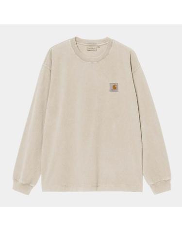 25FW 칼하트 WIP 비스타 롱슬리브 티셔츠 I0307792LPGD FLEUR DE SEL DOM