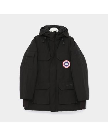 캐나다구스 26FW 익스페디션 패치로고 후드 패딩 남성 자켓 2051M 9061