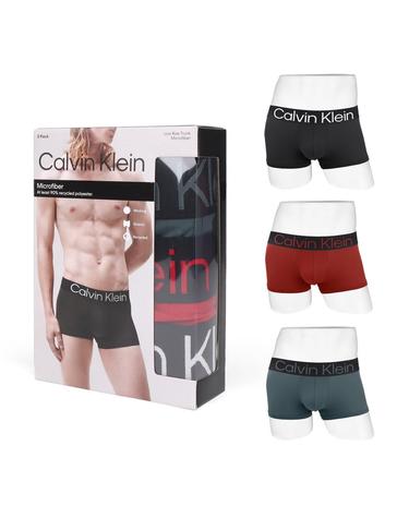 CK 언더웨어 남자 팬티 드로즈 3장세트 블랙 레드 차콜 NP2607O