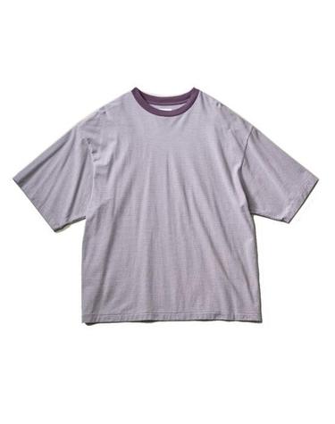 26SS 캡틴 선샤인 반팔 티셔츠 KS26SCS08 GREY MULTI STRIPE DOM