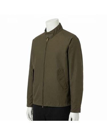 캡틴선샤인 26 Cotton Silk Stand Collar Jacket KS26SJK11 KHAKI BROWN 코튼 실크 스탠드 카라 자켓