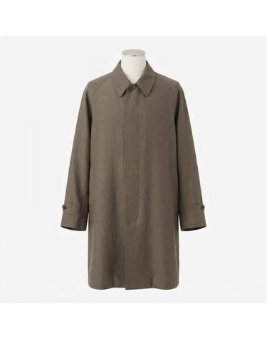 캡틴선샤인 워커 코트 KS25FCO05 남성 롱코트 탑 캡 브라운
