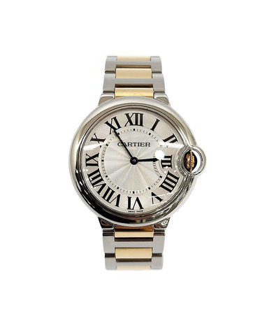 [중고명품] 까르띠에 3005 발롱블루 쿼츠 콤비 36mm