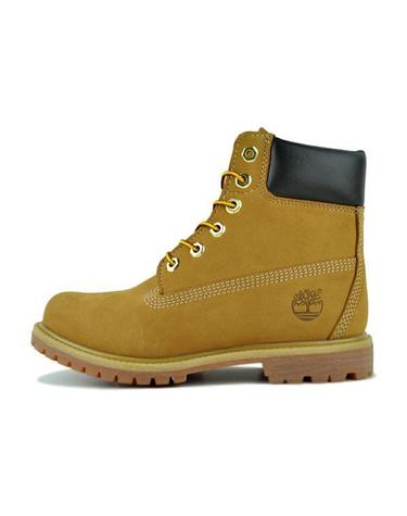 Timberland 팀버랜드 여성 6인치 프리미엄 옐로 워터프루프 워커부츠 10361 713 Premium 6 IN Lace Waterproof Boot
