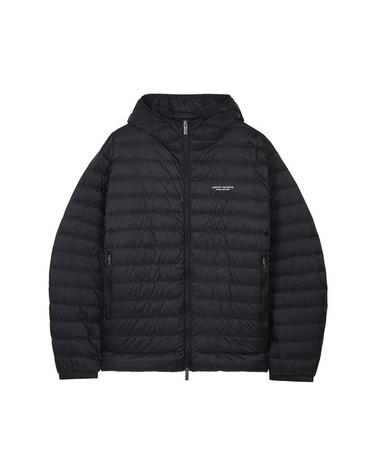 아르마니 익스체인지FW26 남성 후드 풀 지퍼 패딩 XM001577 AF16927 UC001