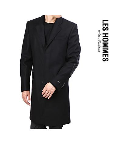 레스옴므 LHB101A LB100A 9000 레더 엘보우 싱글 클래식 코트