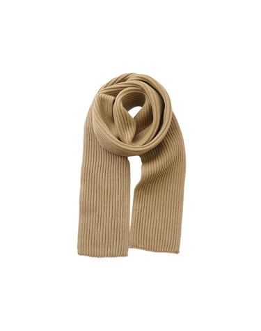 25FW 골지 울 숏 머플러 카멜 SHORT SCARF CAMEL
