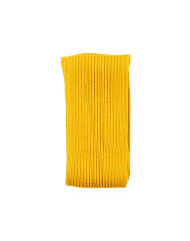25FW 골지 울 숏 머플러 옐로우 SHORT SCARF YELLOW