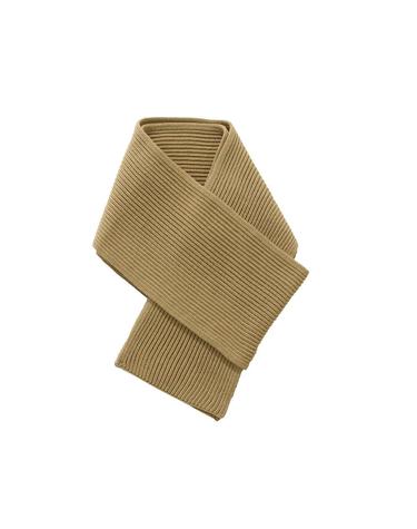 25FW 골지 울 머플러 카멜 WIDE SCARF CAMEL