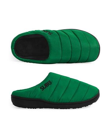 스부 슬리퍼 SUBU GREEN SB16 다운 기모 패딩 슬리퍼