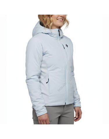 블랙다이아몬드 퍼스트 라이트 하이브리드 후디 WOMENS Belay Blue OAWAP752266