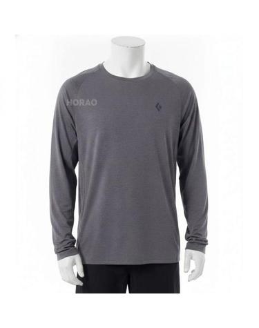 블랙다이아몬드 라이트와이어 LS 테크 티 MENS Steel Grey PAMAP753090