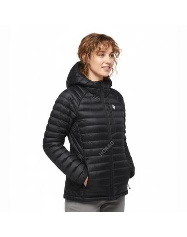 블랙다이아몬드 어프로치 다운 후디 WOMENS Black OAWAP744093
