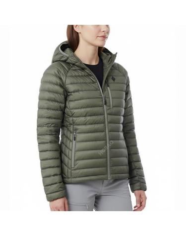 블랙다이아몬드 디플로이 다운 10 후디 WOMENS Pine Smoke PAWAP744093