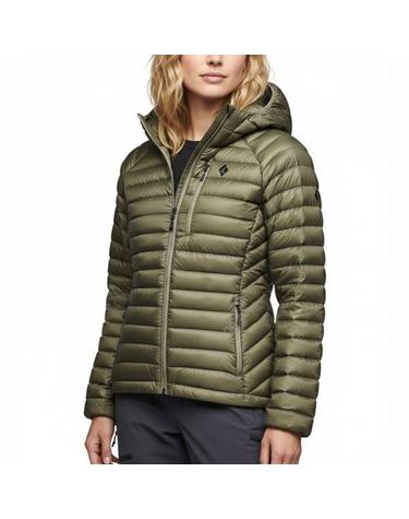 블랙다이아몬드 어프로치 다운 후디 WOMENS Pine Smoke OAWAP744093