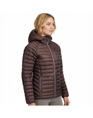 블랙다이아몬드 디플로이 다운 10 후디 WOMENS Dark Mauve PAWAP744093