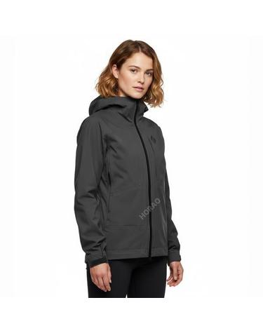 블랙다이아몬드 하이라인 스트레치 쉘 WOMENS Anthracite OAWAP741054