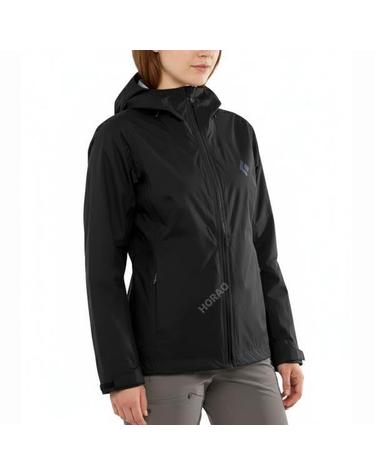 블랙다이아몬드 파인라인 스트레치 쉘 WOMENS Black OAWAP745041