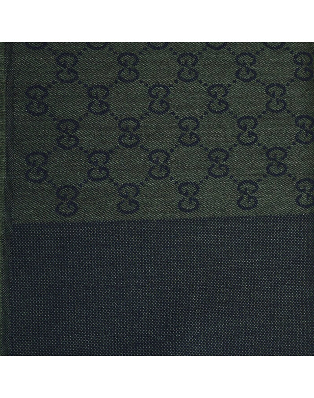 구찌 [명품] GUCCI 구찌 머플러 344994 4G200 1168 머플러 네이비 착용컷