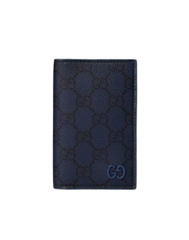 [명품] 구찌 더스티 블루 내부 GG 롱 카드 768249 FAFBE 8448