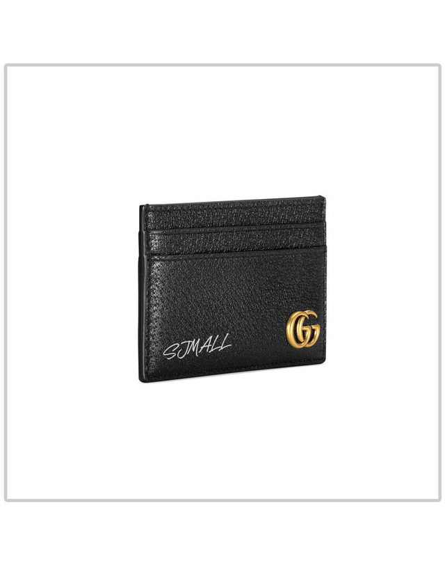 구찌 [명품]구찌 GG 마몬트 남성 카드홀더 블랙 657588 DJ20T 1000 여주아울렛 657588 DJ20T 1000 BLACK 착용컷