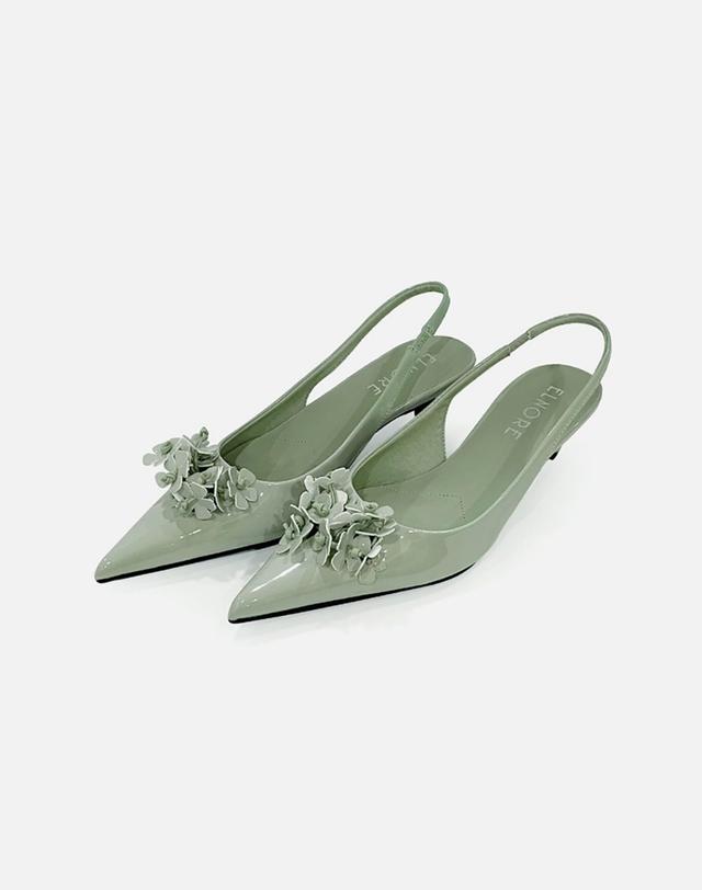 엘노어 엘노어_Blooming Chic (Mint) 착용컷