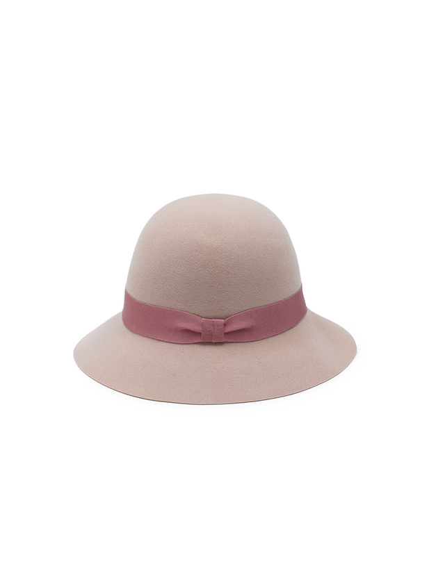 헬렌카민스키 헬렌카민스키 에타 울 클로슈햇 핑크 HAT51532-CRB 착용컷