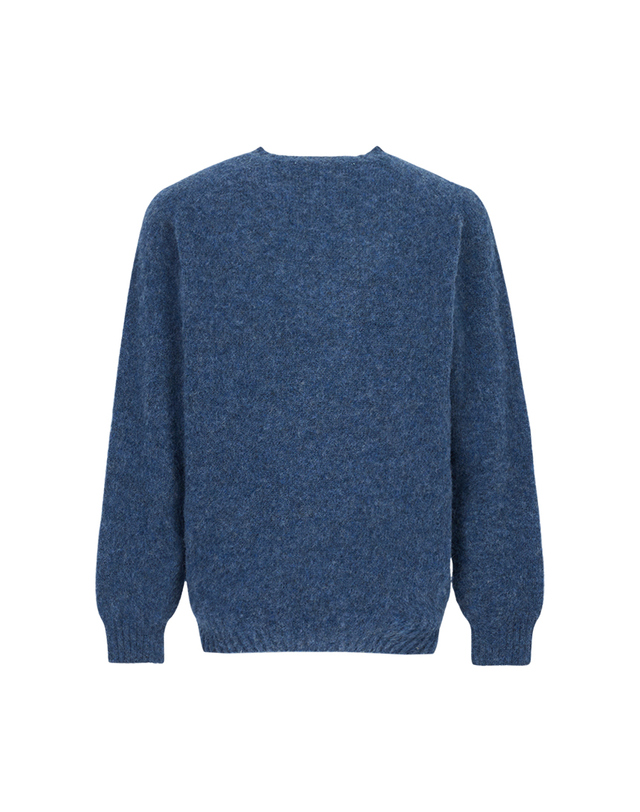 할리오브스코틀랜드 26FW 할리 오브 스코틀랜드 쉐기독 니트 M3834 7 DENIM 착용컷