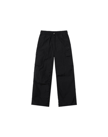 휠라 여성 경량 세미 와이드 카고 팬츠 FS2WPH2151F-BLK