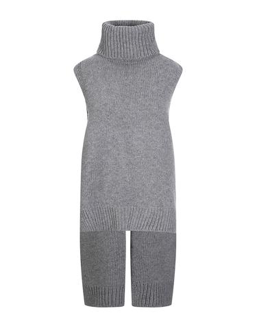 [MOMEN] Turtle Neck Muffler_Grey_XMTBVYWB21104