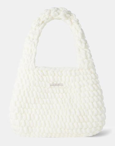 [MOMEN] MoMen Pluffy Knit Bag - Ivory_XMCUB3ZA11102