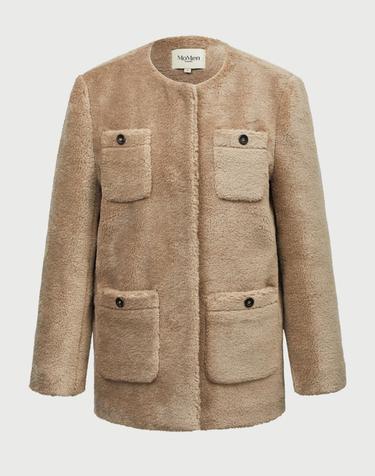 [MOMEN] Mocha Boucle Jacket - Belge_XMTFU3WC21134