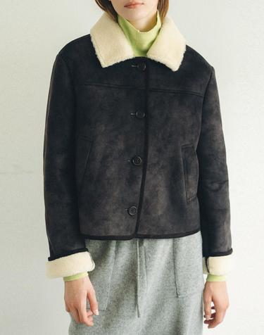[MOMEN] Brownie Crop Mustang - Cacao_XMTFU3WC11198