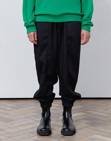 [MOMEN] Formal Jogger Pants - Black_XMTDLYFA11106