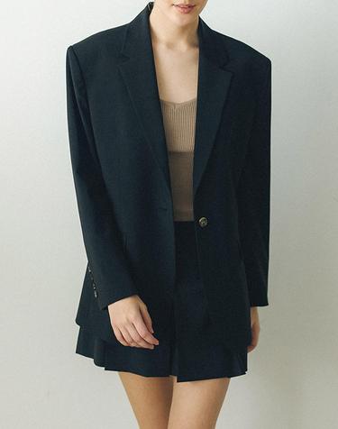 [MOMEN] Cool Breeze Jacket - Black_XMBGA3S441106