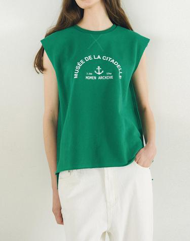 [MOMEN] Cruise Sleevelees Top- Green_XMCAN3M541143