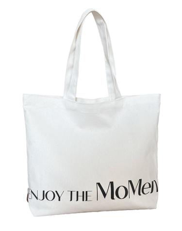 [MOMEN] Momen Big Eco Bag - White_XMCUB3Y511101