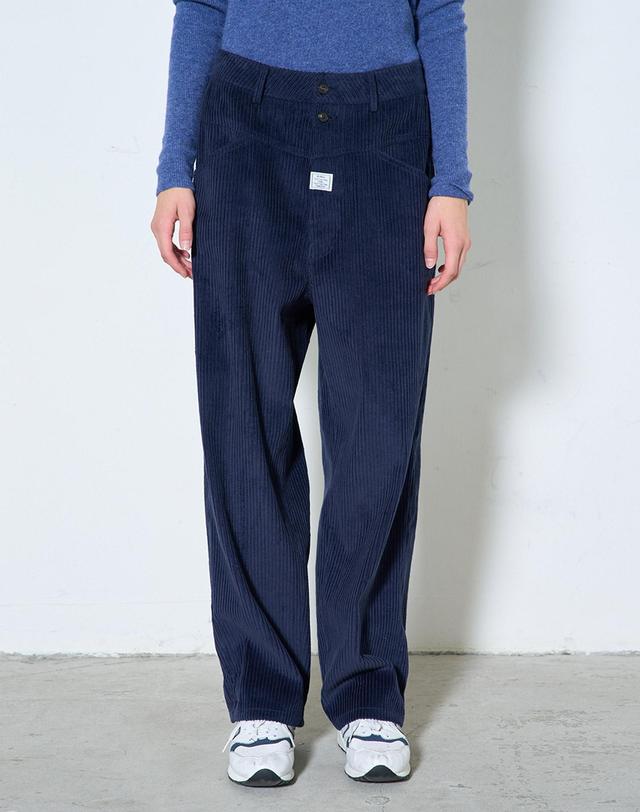 모먼 [모먼] [MOMEN] Relax Corduroy Pants - Navy_XMTDL3ZA21156