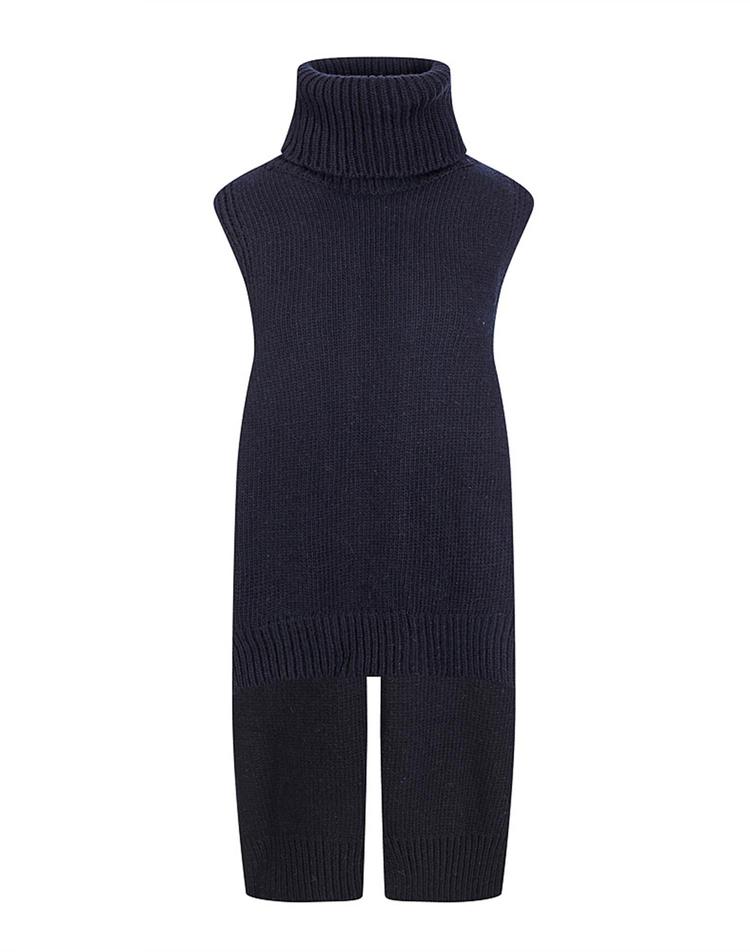 [모먼] [MOMEN] Turtle Neck Muffler_NAVY_XMBAL3F912131 XMTBVYWB21156