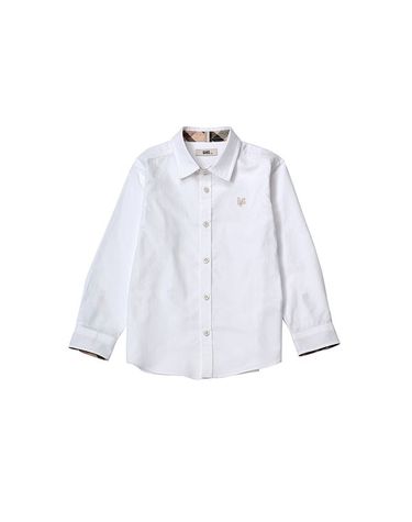 [닥스리틀] 베이직 셔츠 화이트 DVF25XS01M_WH