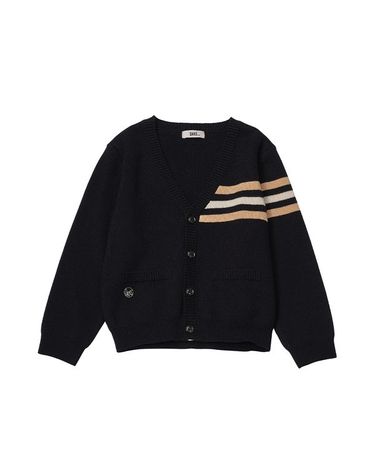 [닥스리틀] 오리진 자카드 가디건 블랙 DVF25KC02M_BK